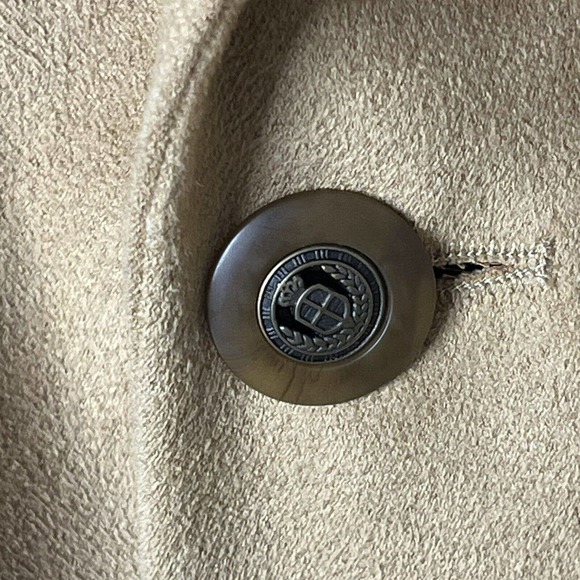 Chaps Ralph Lauren Men’s Size 40 S Blazer Sport Coat Microfiber 3 Button Camel - Picture 14 of 14